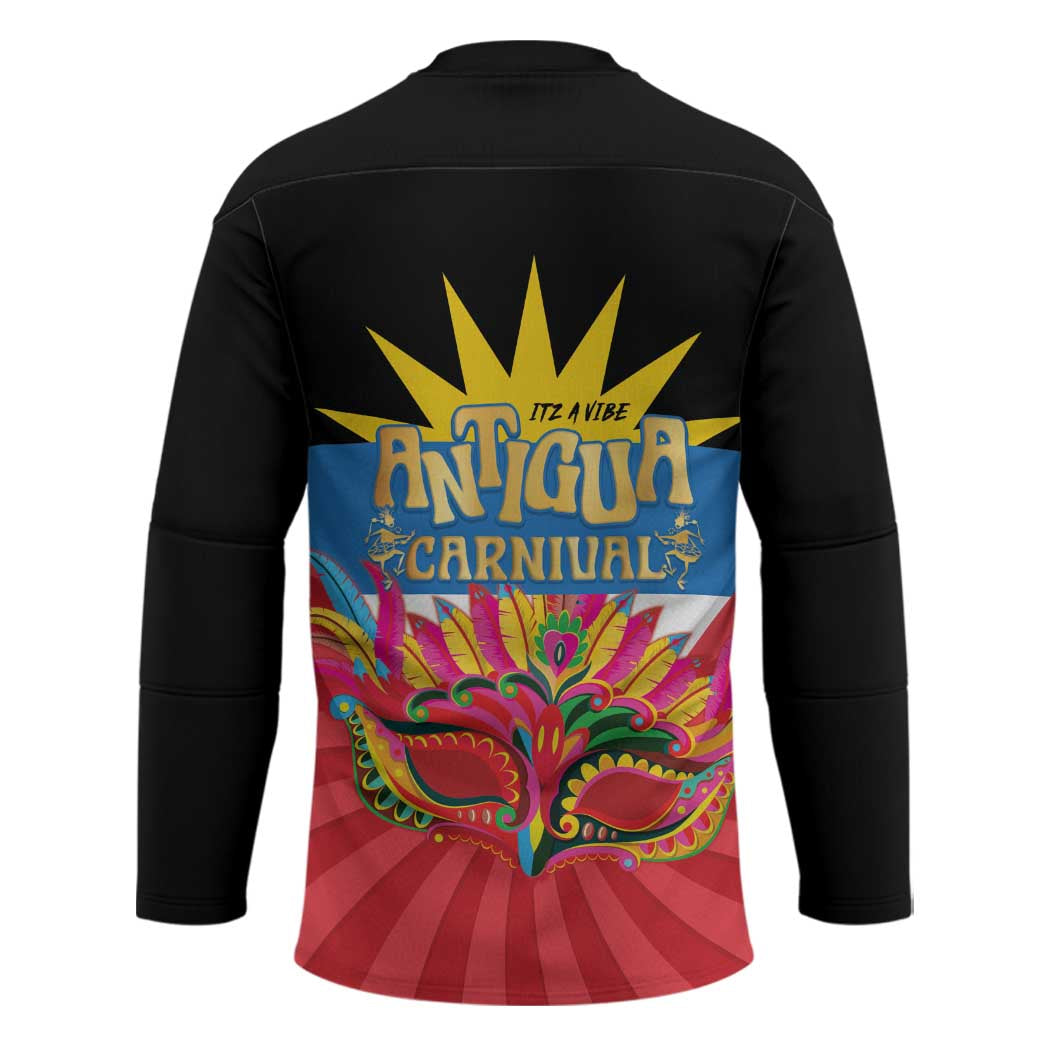 Antigua Carnival Hockey Jersey Greatest Summer Festival Of Caribbean - Wonder Print Shop