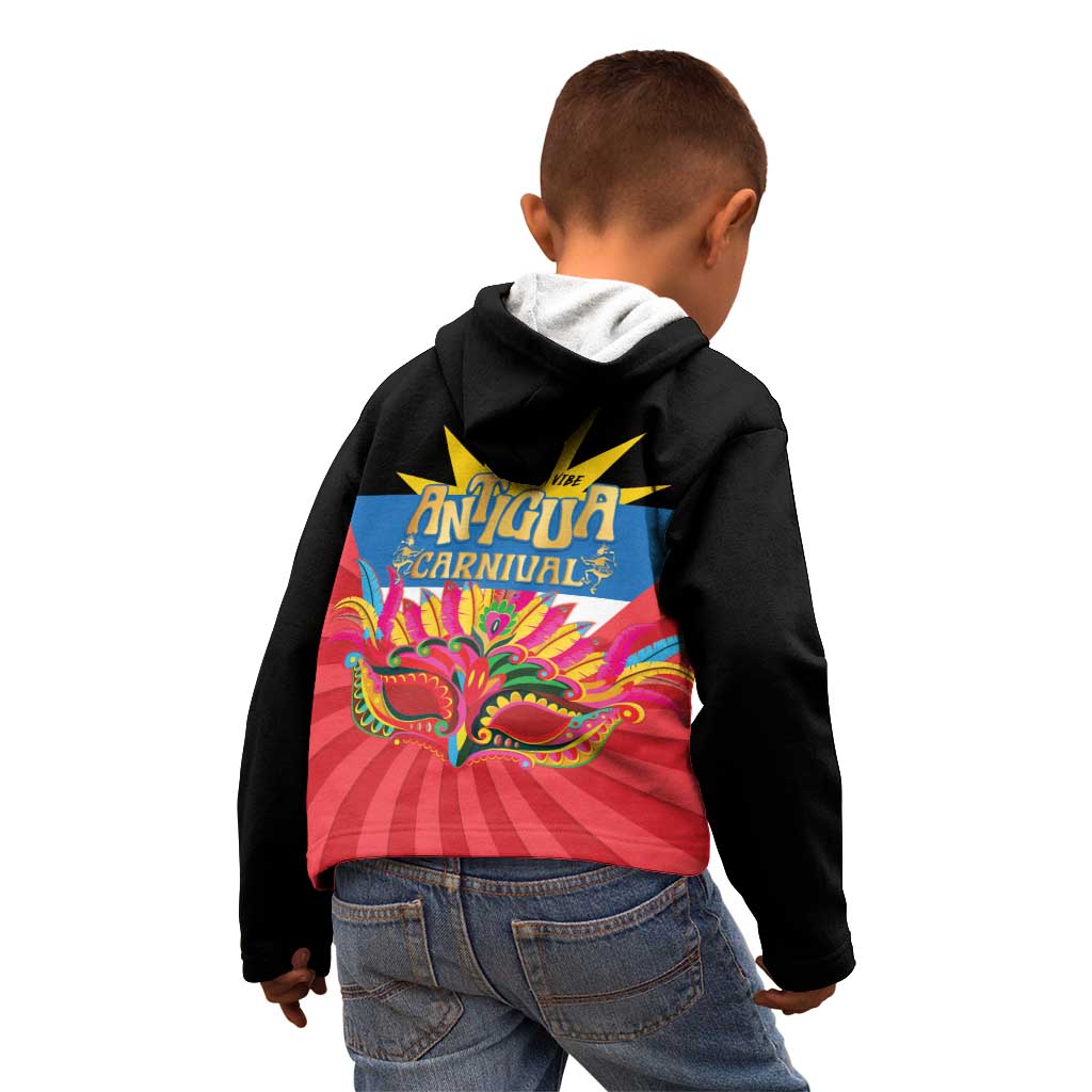 Antigua Carnival Kid Hoodie Greatest Summer Festival Of Caribbean LT14