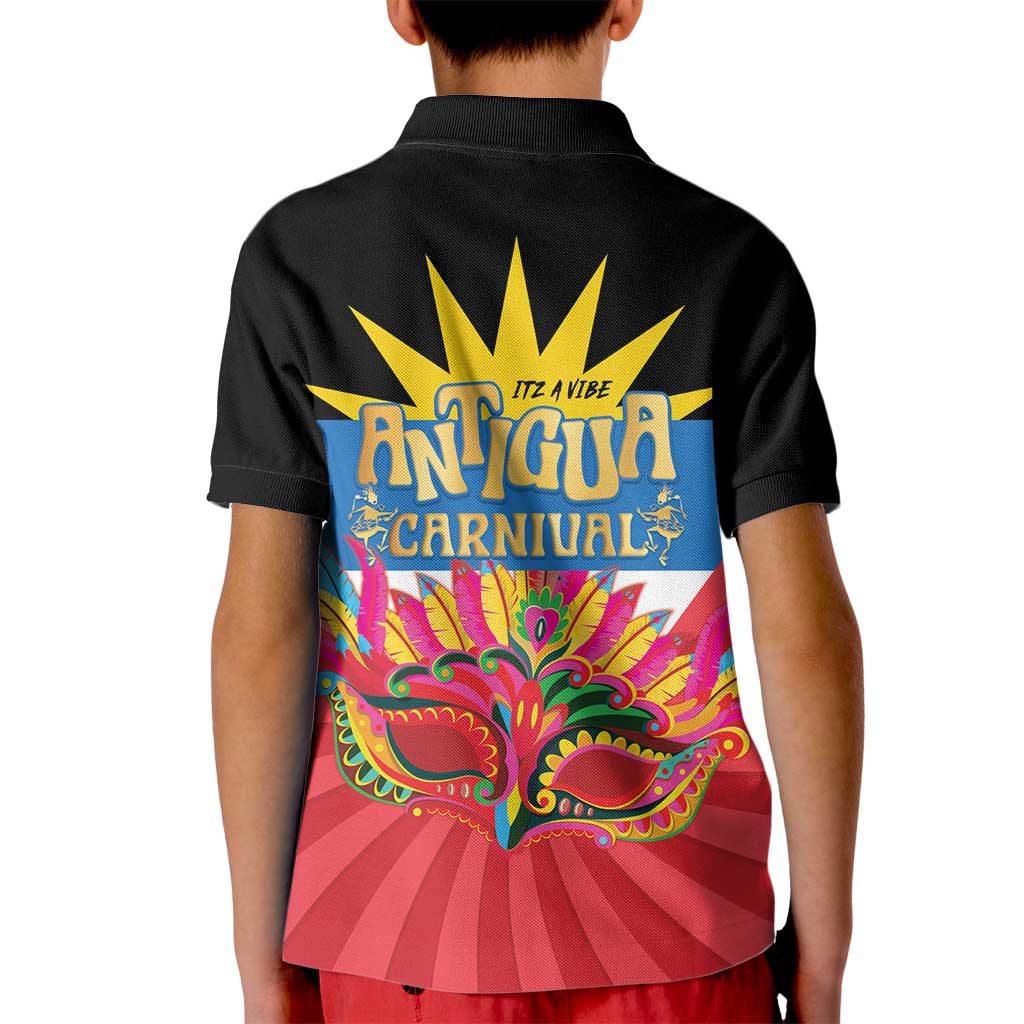 Antigua Carnival Kid Polo Shirt Greatest Summer Festival Of Caribbean LT14