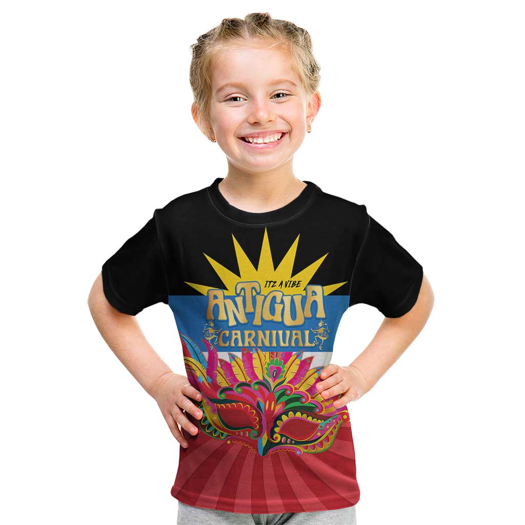 Antigua Carnival Kid T Shirt Greatest Summer Festival Of Caribbean LT14