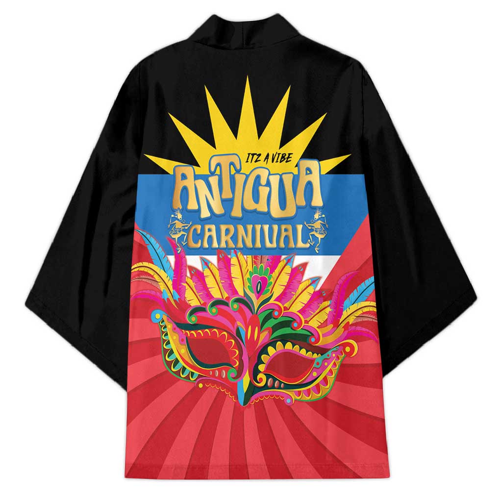 Antigua Carnival Kimono Greatest Summer Festival Of Caribbean - Wonder Print Shop