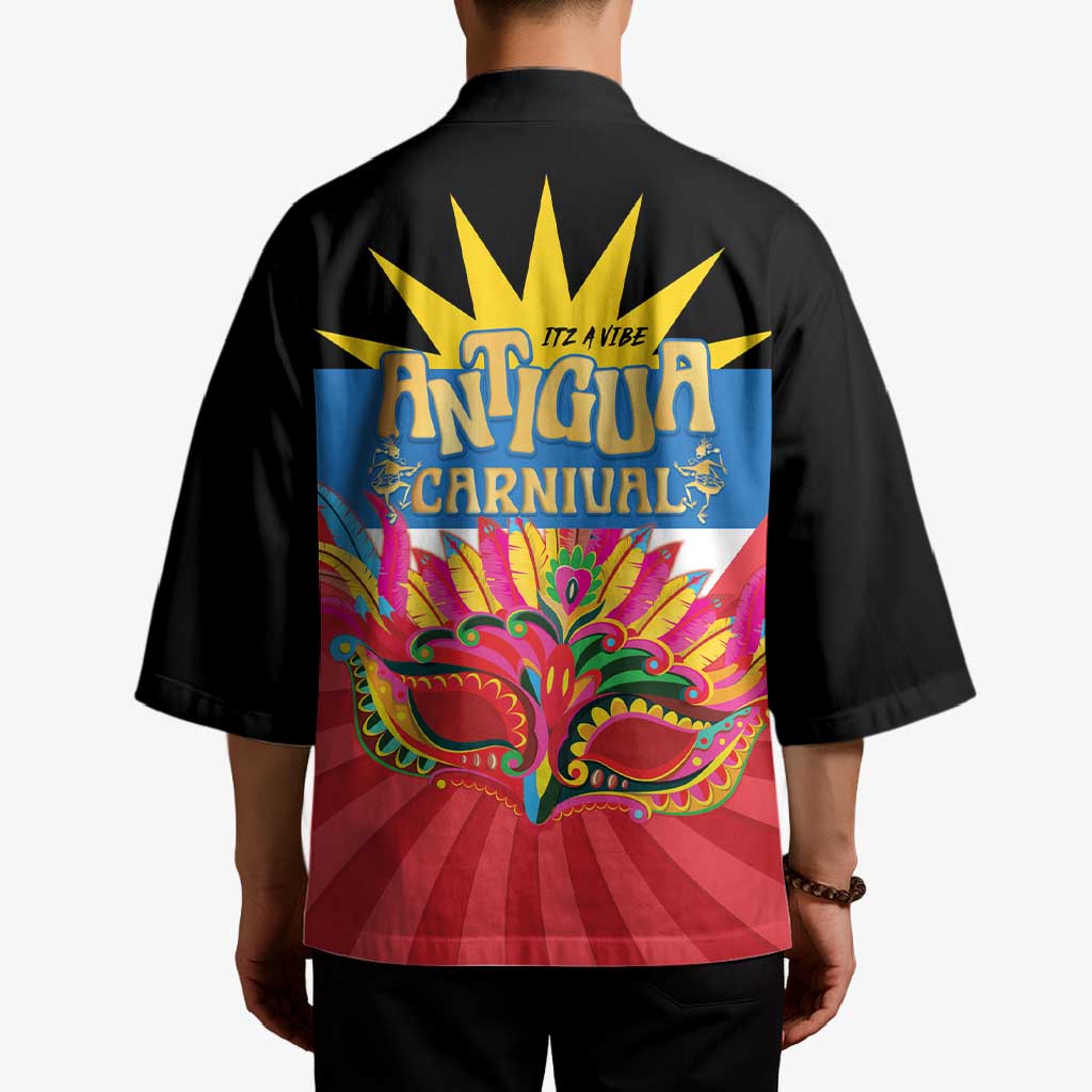 Antigua Carnival Kimono Greatest Summer Festival Of Caribbean - Wonder Print Shop