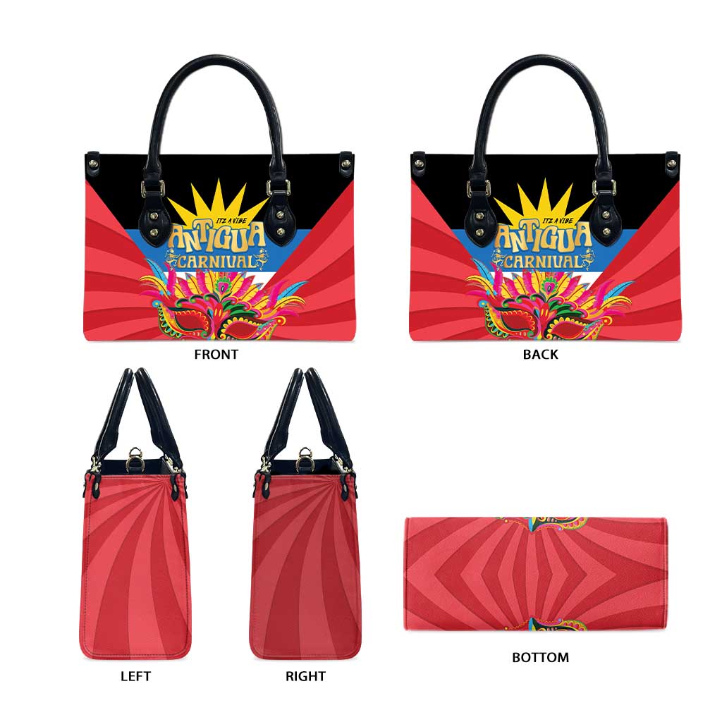 Antigua Carnival Leather Bag Greatest Summer Festival Of Caribbean - Wonder Print Shop