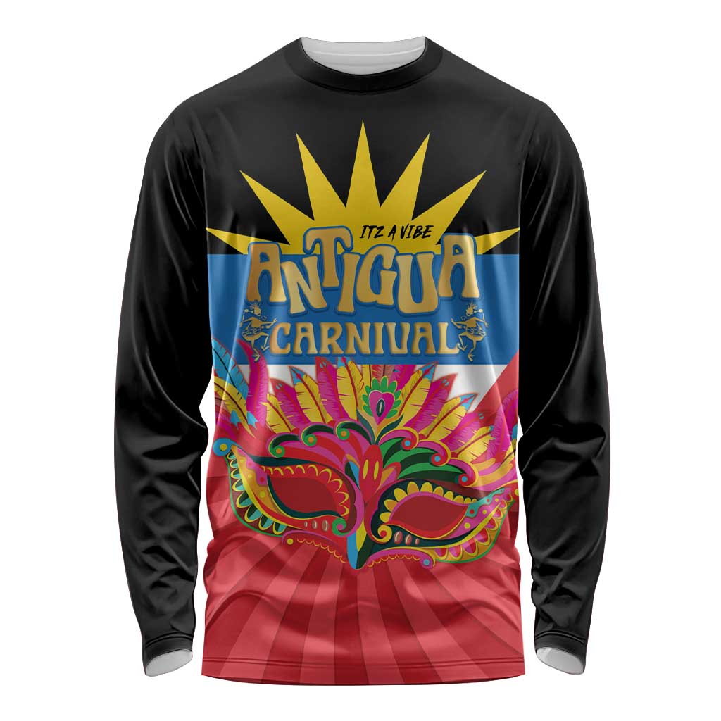 Antigua Carnival Long Sleeve Shirt Greatest Summer Festival Of Caribbean LT14