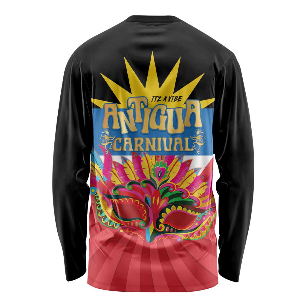 Antigua Carnival Long Sleeve Shirt Greatest Summer Festival Of Caribbean LT14