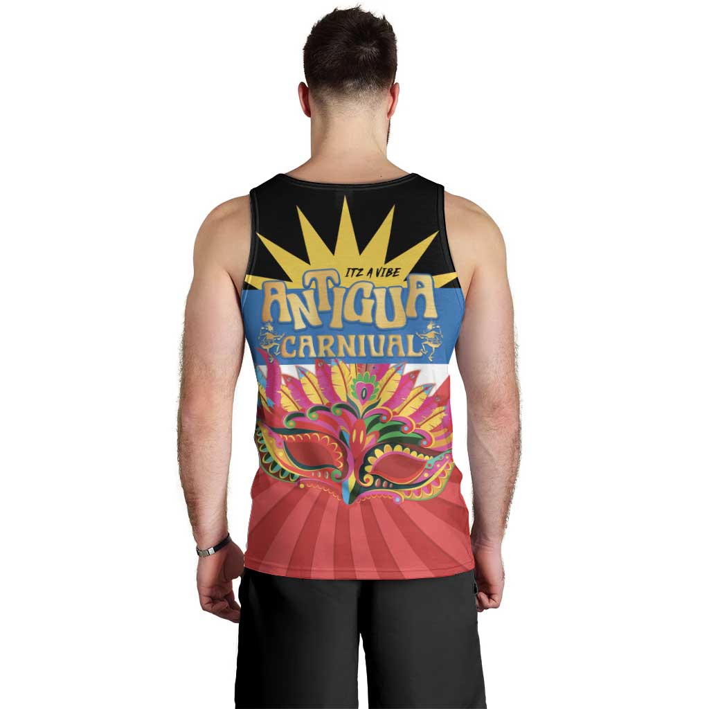 Antigua Carnival Men Tank Top Greatest Summer Festival Of Caribbean LT14