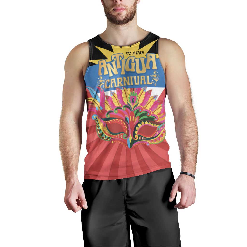 Antigua Carnival Men Tank Top Greatest Summer Festival Of Caribbean LT14