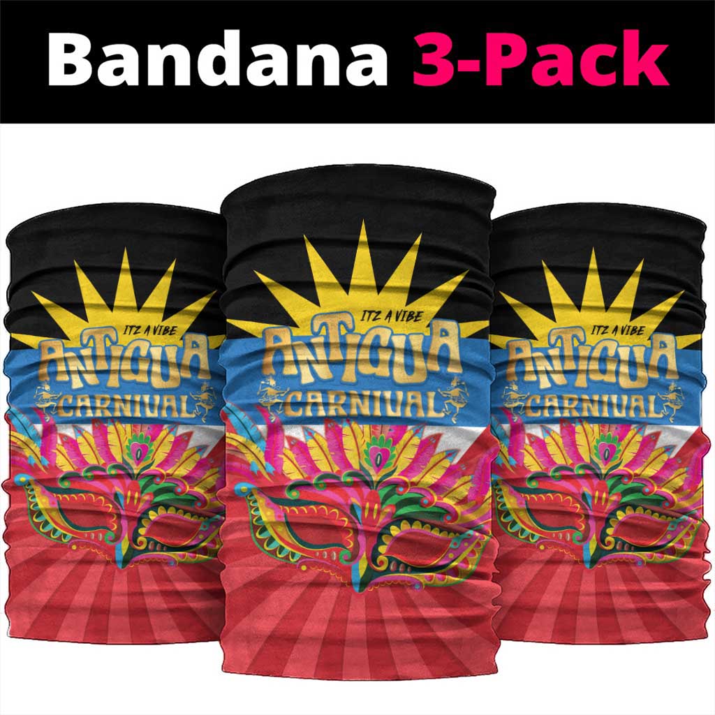 Antigua Carnival Neck Gaiter Greatest Summer Festival Of Caribbean - Wonder Print Shop