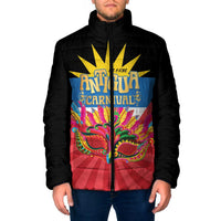 Antigua Carnival Padded Jacket Greatest Summer Festival Of Caribbean - Wonder Print Shop