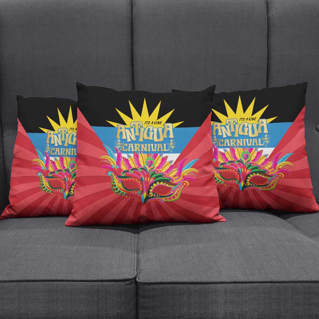 Antigua Carnival Pillow Cover Greatest Summer Festival Of Caribbean - Wonder Print Shop