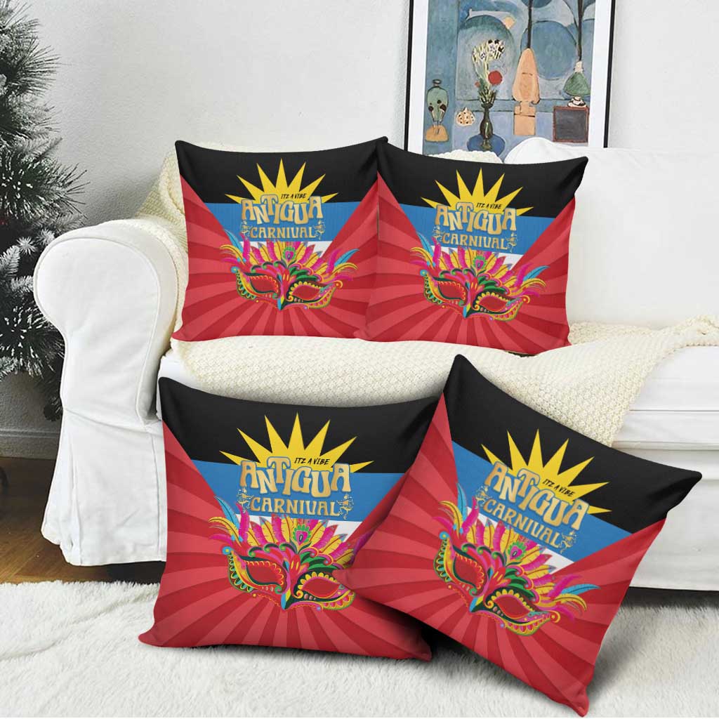 Antigua Carnival Pillow Cover Greatest Summer Festival Of Caribbean - Wonder Print Shop