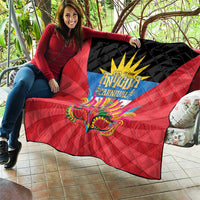 Antigua Carnival Quilt Greatest Summer Festival Of Caribbean - Wonder Print Shop