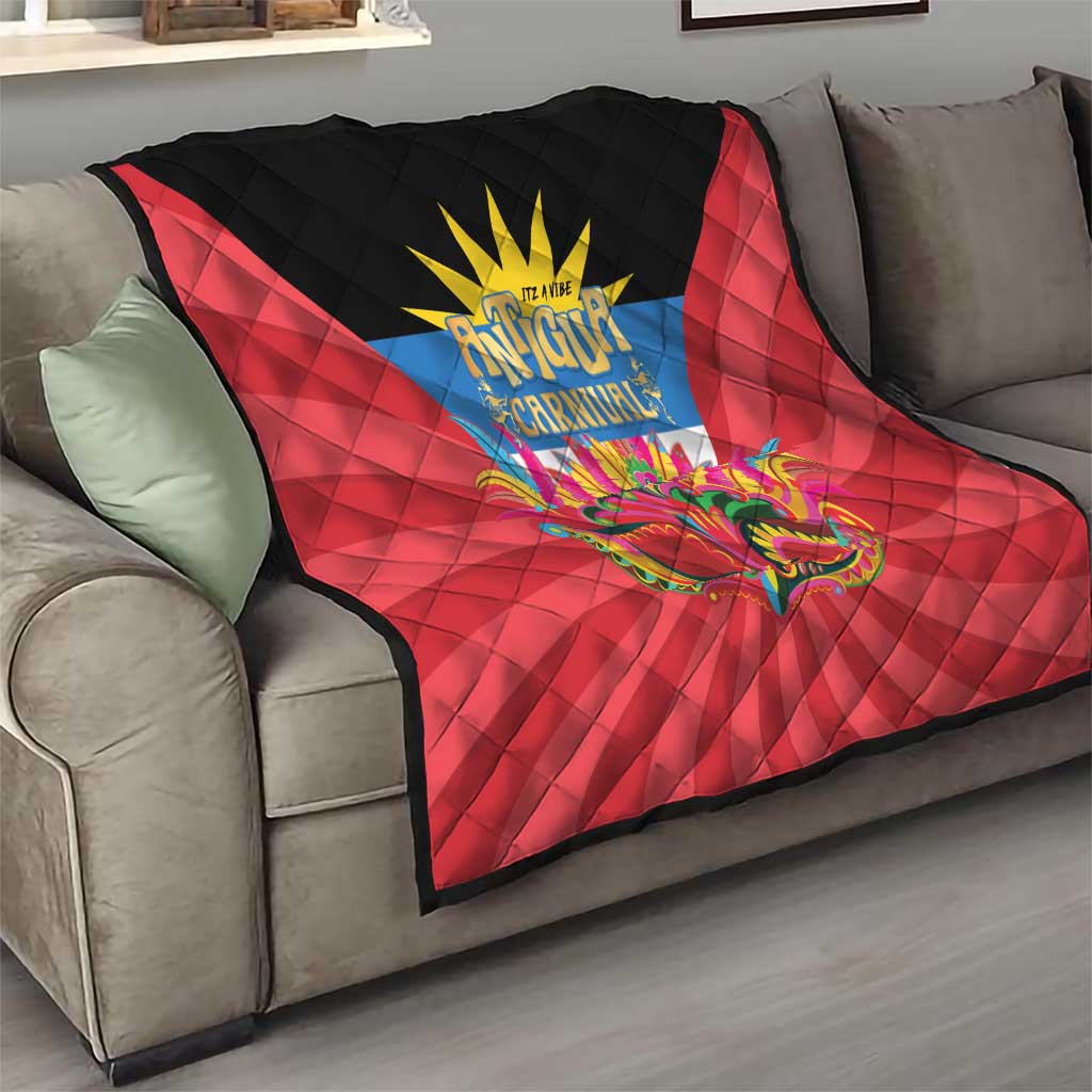 Antigua Carnival Quilt Greatest Summer Festival Of Caribbean - Wonder Print Shop