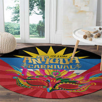 Antigua Carnival Round Carpet Greatest Summer Festival Of Caribbean - Wonder Print Shop