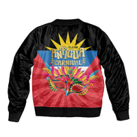 Antigua Carnival Sleeve Zip Bomber Jacket Greatest Summer Festival Of Caribbean LT14
