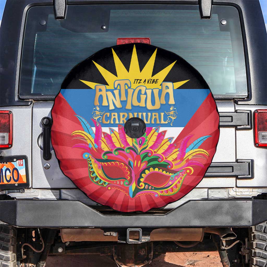 Antigua Carnival Spare Tire Cover Greatest Summer Festival Of Caribbean - Wonder Print Shop
