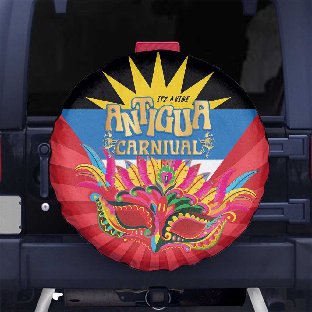 Antigua Carnival Spare Tire Cover Greatest Summer Festival Of Caribbean - Wonder Print Shop