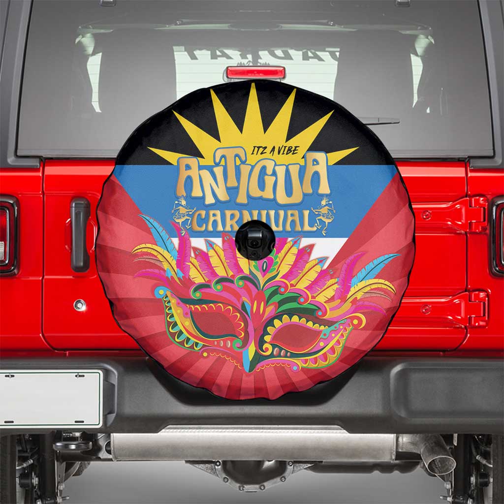 Antigua Carnival Spare Tire Cover Greatest Summer Festival Of Caribbean - Wonder Print Shop