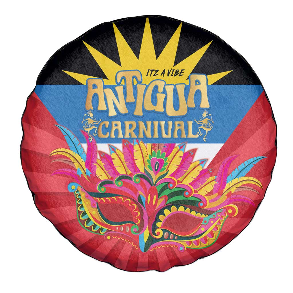 Antigua Carnival Spare Tire Cover Greatest Summer Festival Of Caribbean - Wonder Print Shop