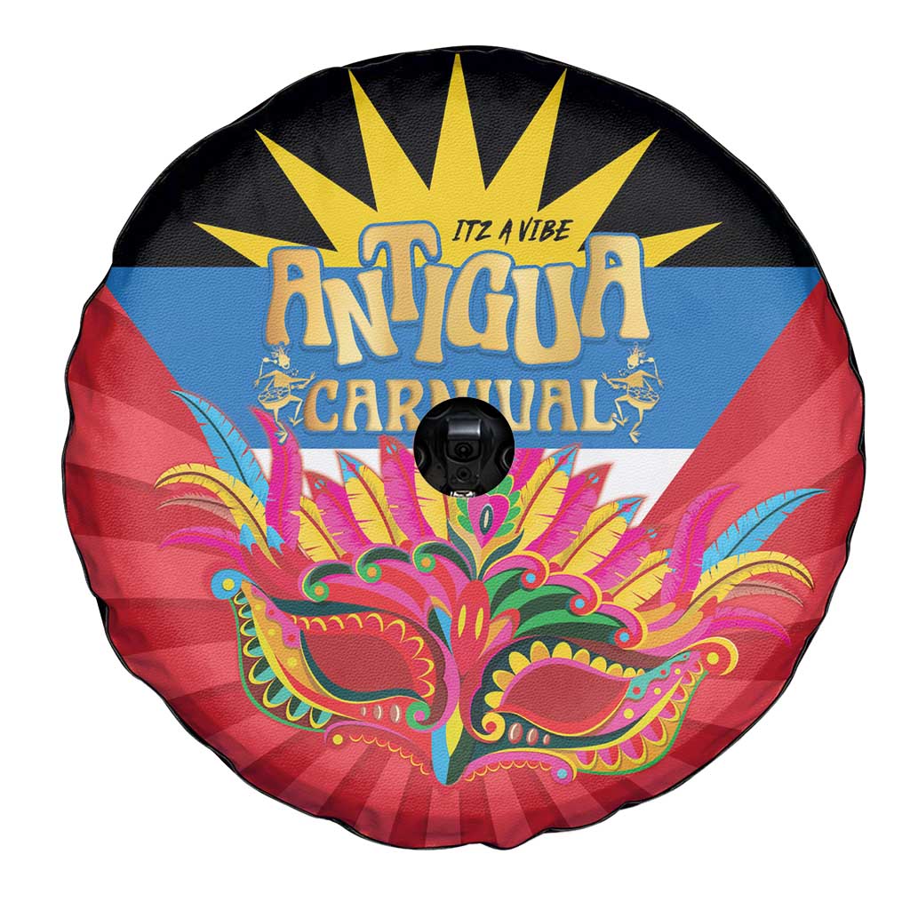 Antigua Carnival Spare Tire Cover Greatest Summer Festival Of Caribbean - Wonder Print Shop