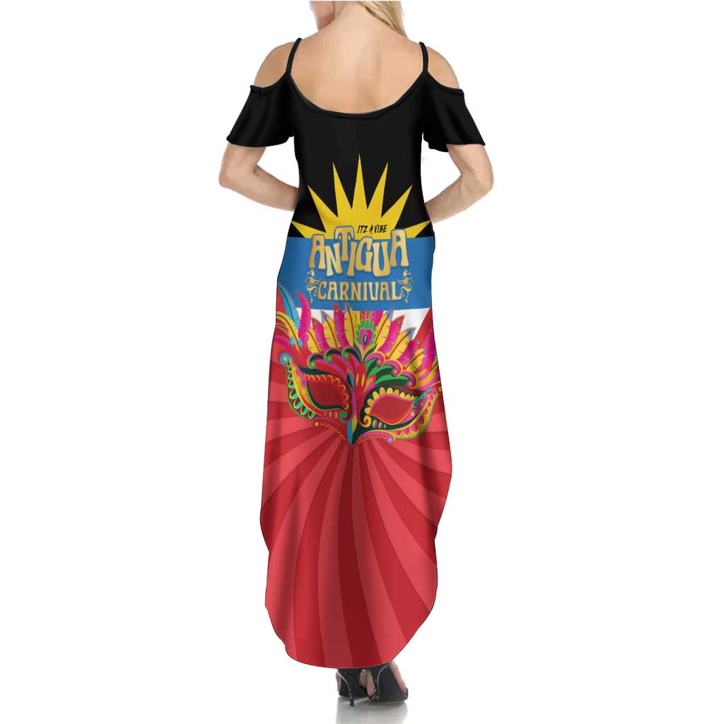 Antigua Carnival Summer Maxi Dress Greatest Summer Festival Of Caribbean LT14