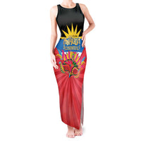 Antigua Carnival Tank Maxi Dress Greatest Summer Festival Of Caribbean LT14