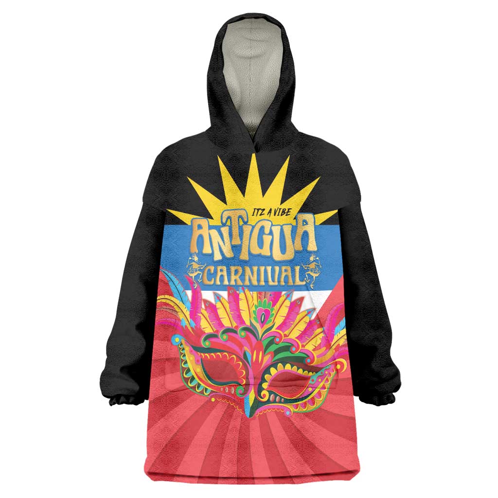 Antigua Carnival Wearable Blanket Hoodie Greatest Summer Festival Of Caribbean LT14