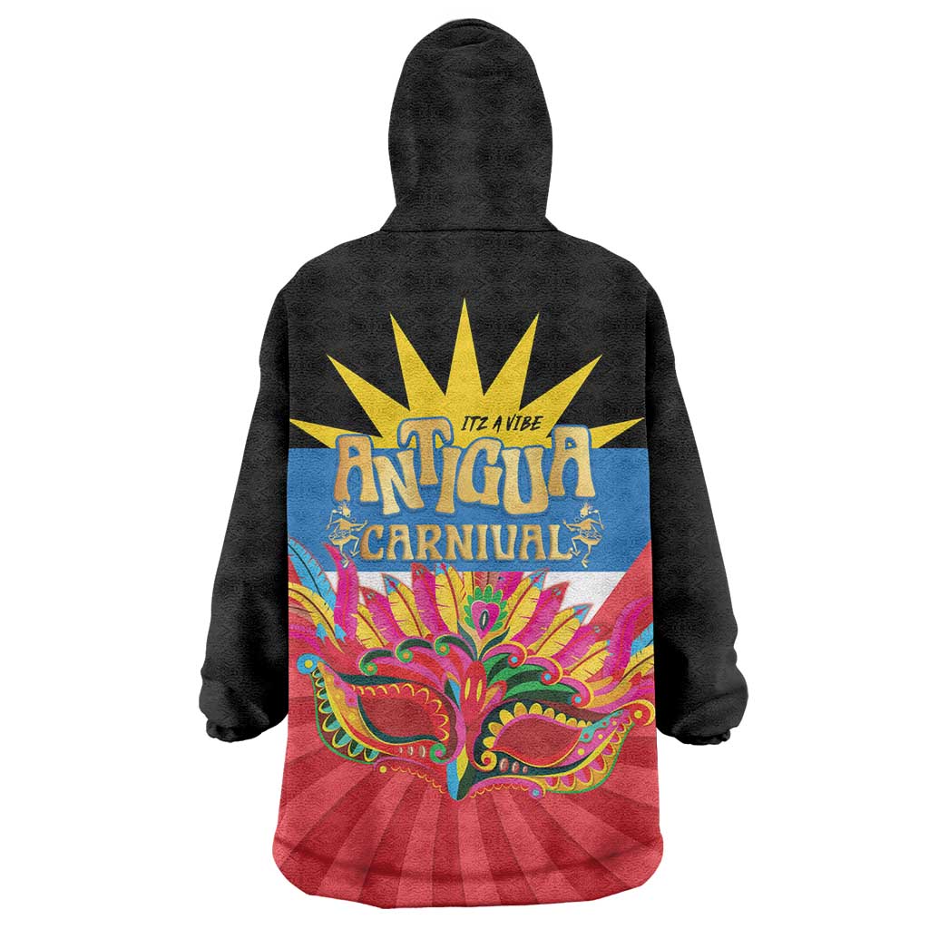 Antigua Carnival Wearable Blanket Hoodie Greatest Summer Festival Of Caribbean LT14