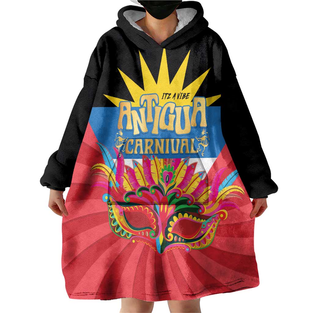 Antigua Carnival Wearable Blanket Hoodie Greatest Summer Festival Of Caribbean LT14
