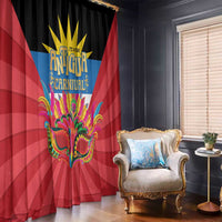 Antigua Carnival Window Curtain Greatest Summer Festival Of Caribbean - Wonder Print Shop