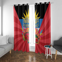 Antigua Carnival Window Curtain Greatest Summer Festival Of Caribbean - Wonder Print Shop