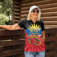 Antigua Carnival Women Polo Shirt Greatest Summer Festival Of Caribbean LT14