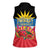 Antigua Carnival Women Sleeveless Polo Shirt Greatest Summer Festival Of Caribbean LT14