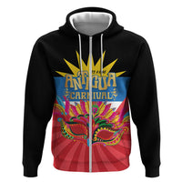 Antigua Carnival Zip Hoodie Greatest Summer Festival Of Caribbean LT14