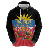 Antigua Carnival Zip Hoodie Greatest Summer Festival Of Caribbean LT14