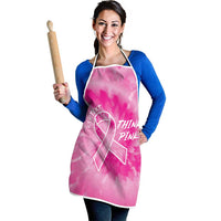 Breast Cancer Awareness Apron Think Pink Tie Dye Ribbon - Wonder Print Shop