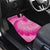 Personalized Breast Cancer Awareness Car Mats Think Pink Tie Dye Ribbon - Wonder Print Shop