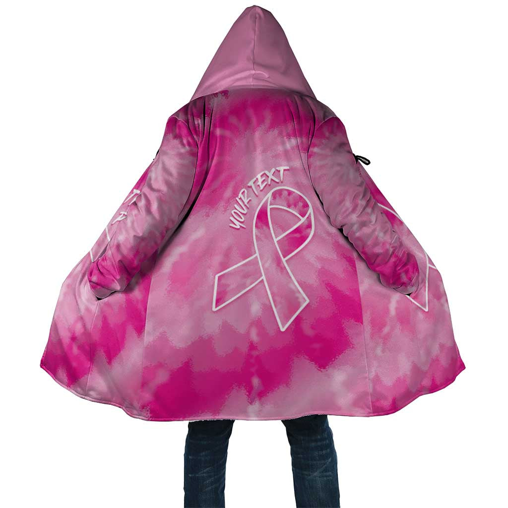 Breast Cancer Awareness Cloak Think Pink Tie Dye Ribbon - Wonder Print Shop