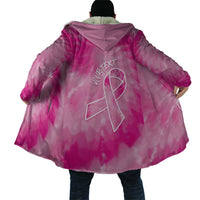 Breast Cancer Awareness Cloak Think Pink Tie Dye Ribbon - Wonder Print Shop