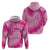 Personalized Breast Cancer Awareness Hoodie Think Pink Tie Dye Ribbon - Wonder Print Shop