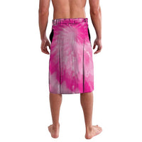 Personalized Breast Cancer Awareness Lavalava Think Pink Tie Dye Ribbon - Wonder Print Shop