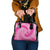 Personalized Breast Cancer Awareness Shoulder Handbag Think Pink Tie Dye Ribbon - Wonder Print Shop