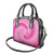Personalized Breast Cancer Awareness Shoulder Handbag Think Pink Tie Dye Ribbon - Wonder Print Shop
