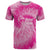 Personalized Breast Cancer Awareness T Shirt Think Pink Tie Dye Ribbon - Wonder Print Shop
