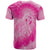 Personalized Breast Cancer Awareness T Shirt Think Pink Tie Dye Ribbon - Wonder Print Shop
