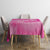 Personalized Breast Cancer Awareness Tablecloth Think Pink Tie Dye Ribbon - Wonder Print Shop