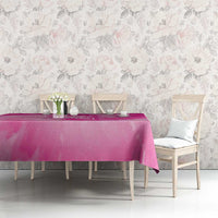 Personalized Breast Cancer Awareness Tablecloth Think Pink Tie Dye Ribbon - Wonder Print Shop