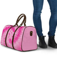 Breast Cancer Awareness Travel Bag Think Pink Tie Dye Ribbon - Wonder Print Shop