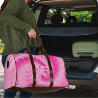 Breast Cancer Awareness Travel Bag Think Pink Tie Dye Ribbon - Wonder Print Shop