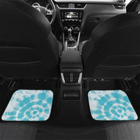 Teal Ribbon Cervical Cancer Awareness Car Mats Not Going Down Without A Fight Tie Dye - Wonder Print Shop